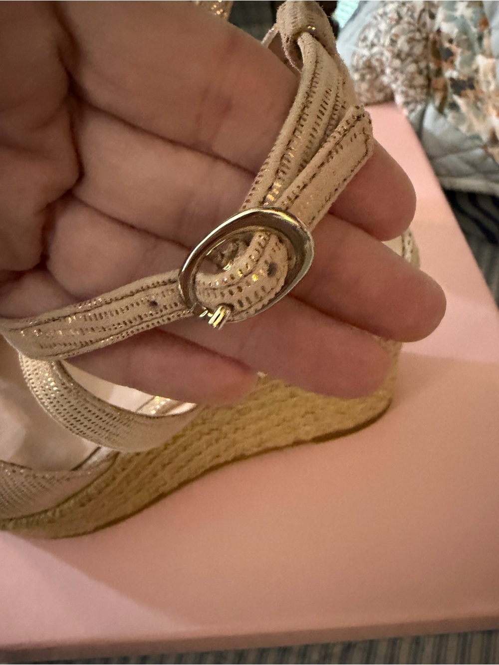 Kate Spade Brand New in Box Thelma in Blush Pink size 7.5 - Picture 6 of 9